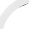 Ekena Millwork 6-in. W x 10-in. D x 10-in. H Thorton Architectural Grade PVC Knee Brace BRCP06X10X10THR - alternate 6